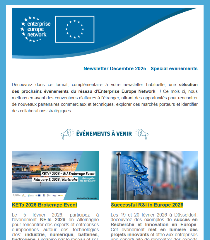 Newsletter décembre 2025