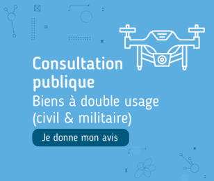Consultation publique biens double usage