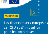 Webinaire Financements EU actu