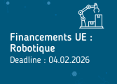 Financement UE - Robotique