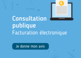 consultation publique facturation électronique